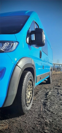 8,5x18 Twin Monotube Projekt AT1 HD Alufelge in terra für VW Crafter 2